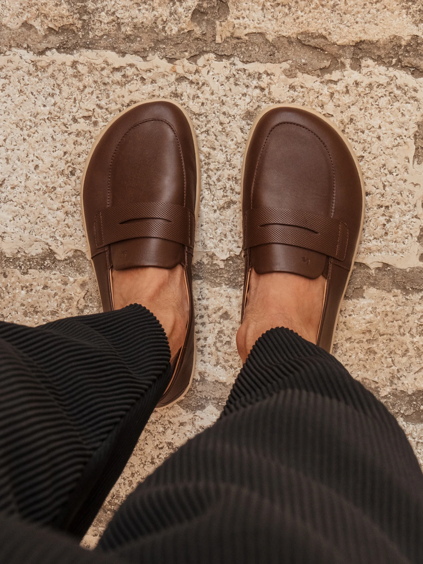 Босоногие мокасины Be Lenka Buena - тёмно-коричневый и бежевый, фото 8