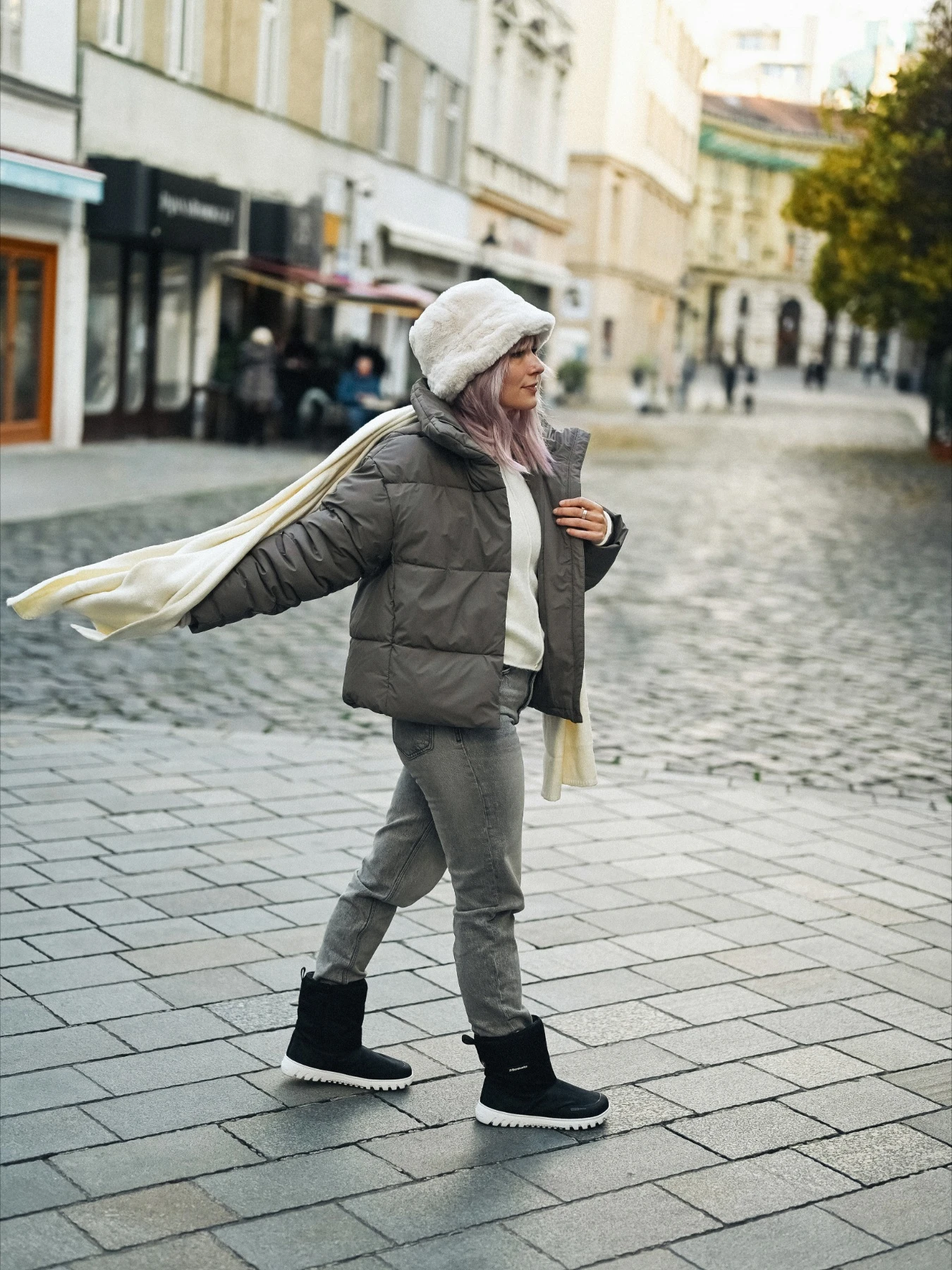 Босоногие ботинки Barebarics PolarStride - чёрный, фото 12