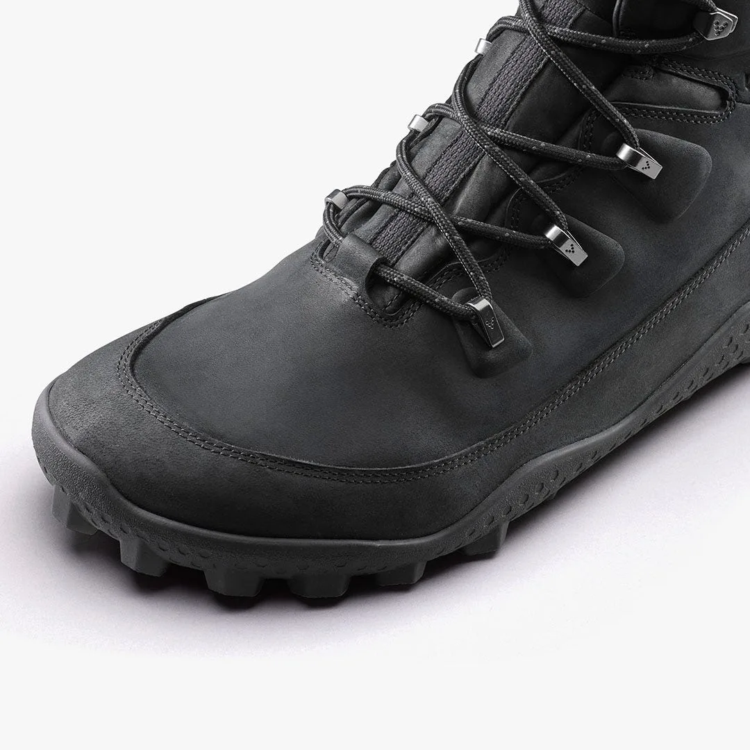 Ботинки Vivobarefoot Tracker Winter III SG — мужская модель, чёрный, фото 6