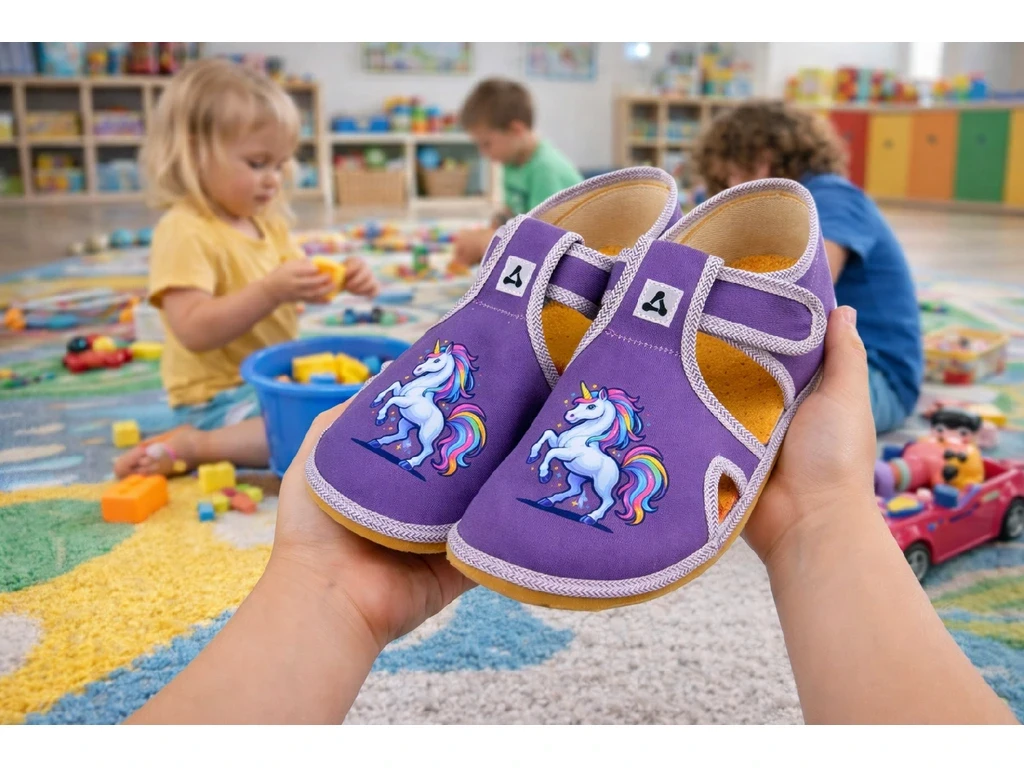Тапочки Antal Rascal с поддержкой свода — Unicorn (детские), фото 4